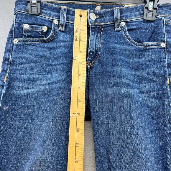 rag & bone Women's Skinny Jeans Size 25 (2) Medium Denim Wash - Picture 4 of 14